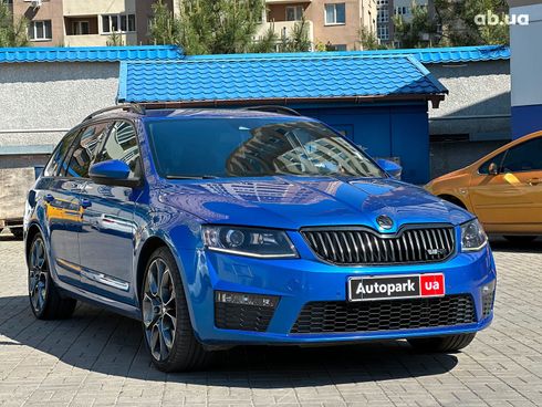 Skoda octavia a7 2014 синий - фото 5