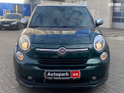 Fiat 500L 2013 зеленый - фото 2