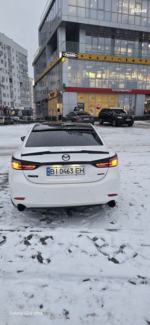 Mazda 6 2019 белый - фото 11