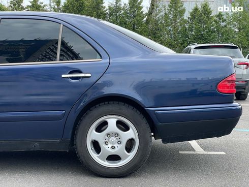 Mercedes-Benz E-Класс 1999 синий - фото 10