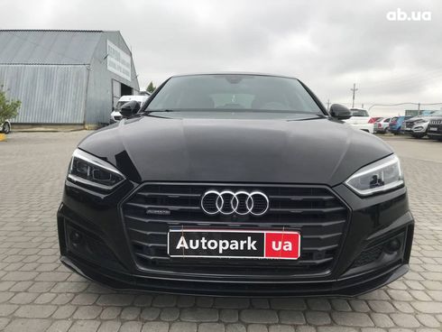 Audi A5 2019 черный - фото 3