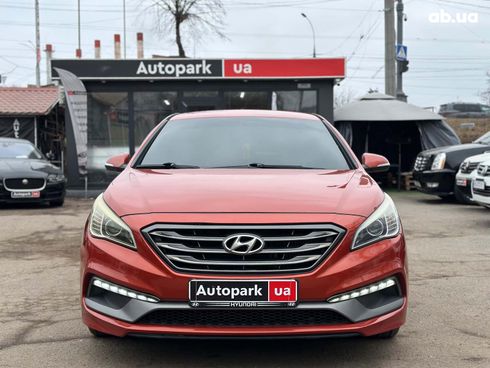 Hyundai Sonata 2015 оранжевый - фото 16