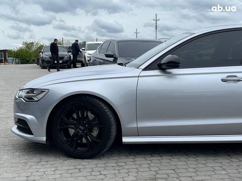 Audi A6 2015 серый - фото 5