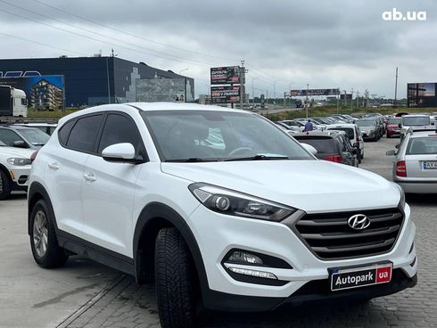 Hyundai Tucson 2016 белый - фото 3