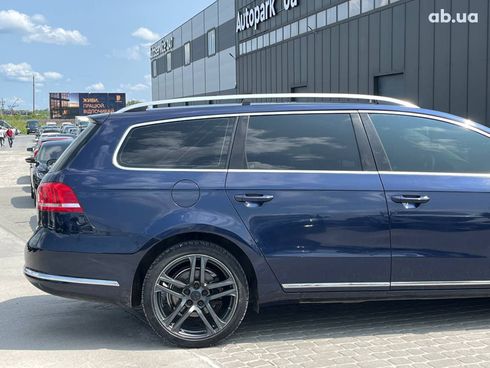 Volkswagen passat b7 2011 синий - фото 4