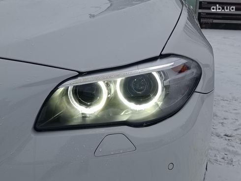 BMW 5 серия 2014 белый - фото 13