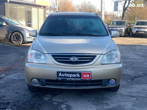 Kia Carens 2003 бежевый - фото 2