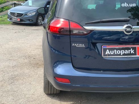 Opel Zafira 2012 синий - фото 12