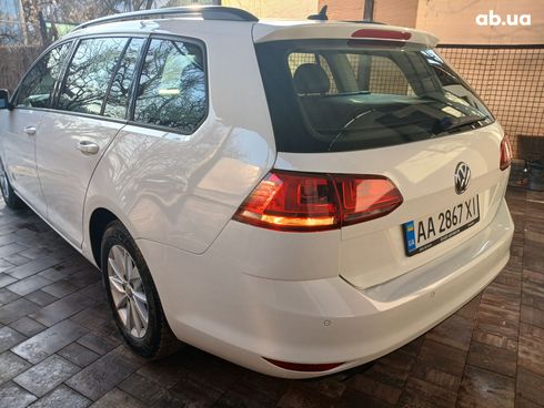 Volkswagen Golf 2015 белый - фото 10