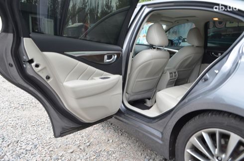 Infiniti Q50 2018 серый - фото 16