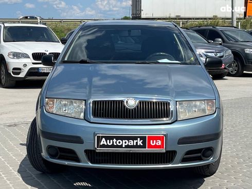 Skoda Fabia 2004 серый - фото 2