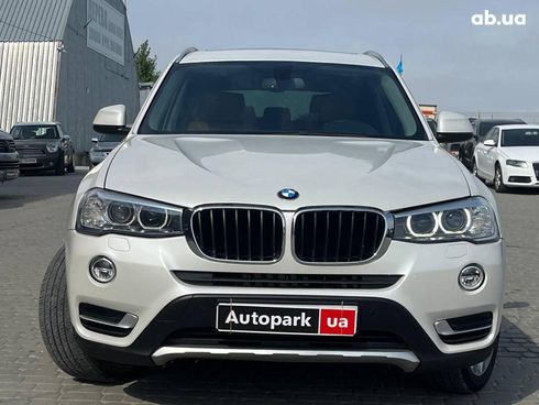 BMW X3 2016 белый - фото 2