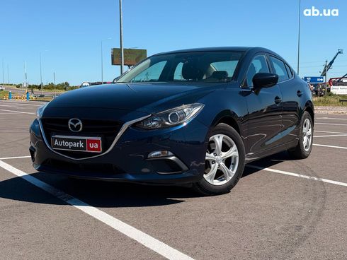 Mazda 3 2014 синий - фото 22