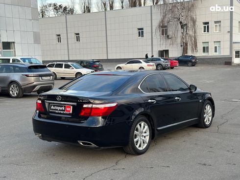 Lexus ls 460 2007 черный - фото 5