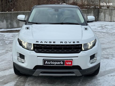 Land Rover Range Rover Evoque 2011 белый - фото 14