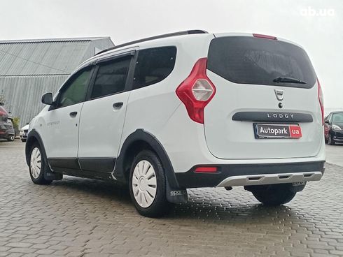 Dacia Lodgy 2015 белый - фото 9