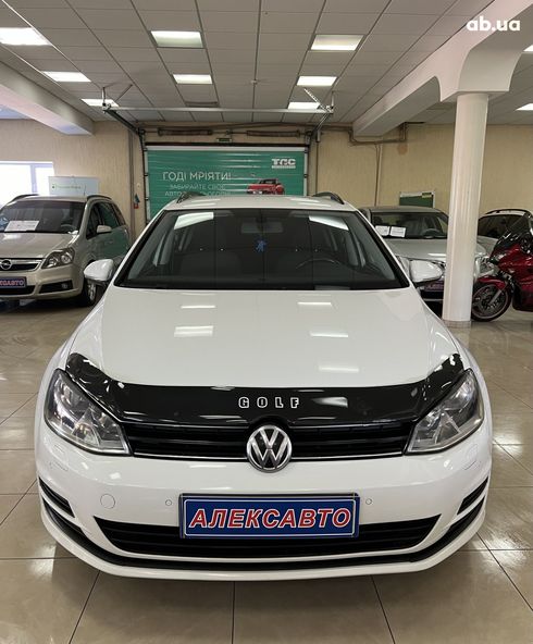 Volkswagen Golf 2014 белый - фото 11