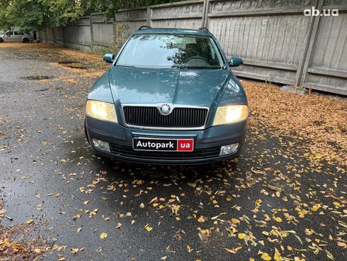 Skoda octavia a5 2005 зеленый - фото 2
