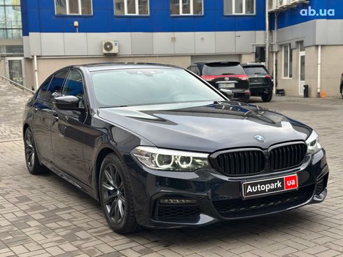 BMW 5 серия 2019 черный - фото 3