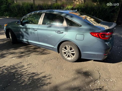 Hyundai Sonata 2017 синий - фото 9