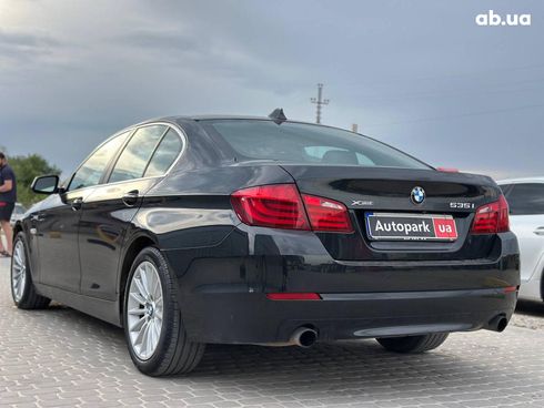 BMW 5 серия 2012 черный - фото 7