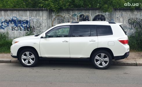 Toyota Highlander 2012 белый - фото 7