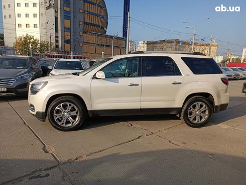 GMC Acadia 2015 белый - фото 3