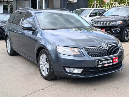 Skoda Octavia 2015 серый - фото 12
