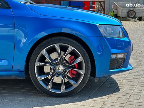 Skoda octavia a7 2014 синий - фото 6