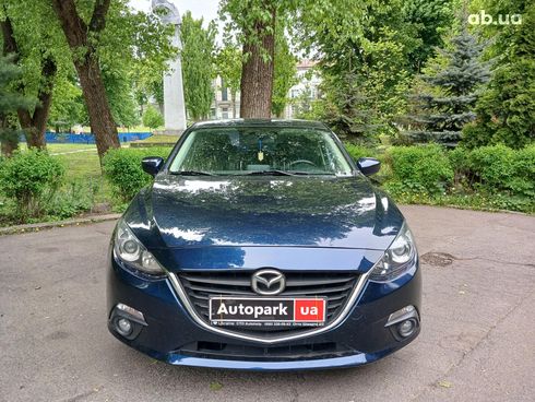 Mazda 3 2015 синий - фото 2