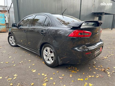 Mitsubishi Lancer 2007 черный - фото 12