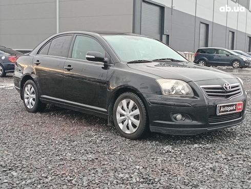 Toyota Avensis 2008 черный - фото 3