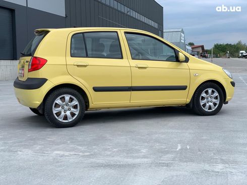 Hyundai Getz 2008 желтый - фото 15