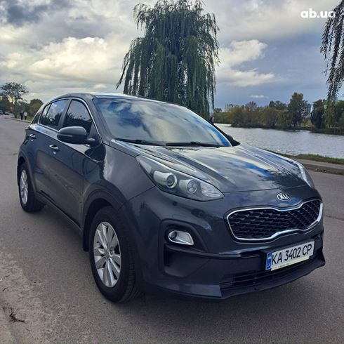 Kia Sportage 2021 серый - фото 10