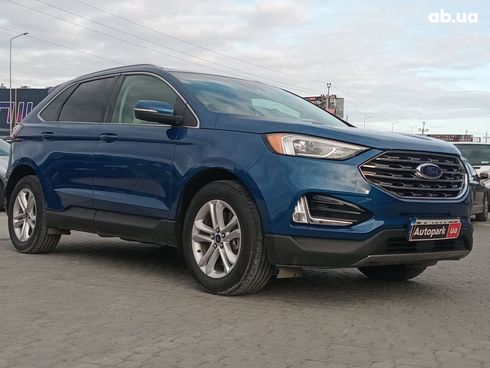 Ford Edge 2019 синий - фото 8
