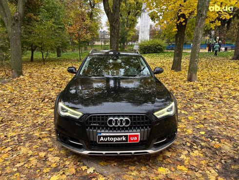 Audi a6 allroad 2015 черный - фото 2