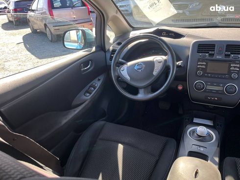Nissan Leaf 2014 синий - фото 17