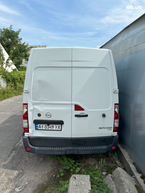 Opel Movano 2015 белый - фото 2