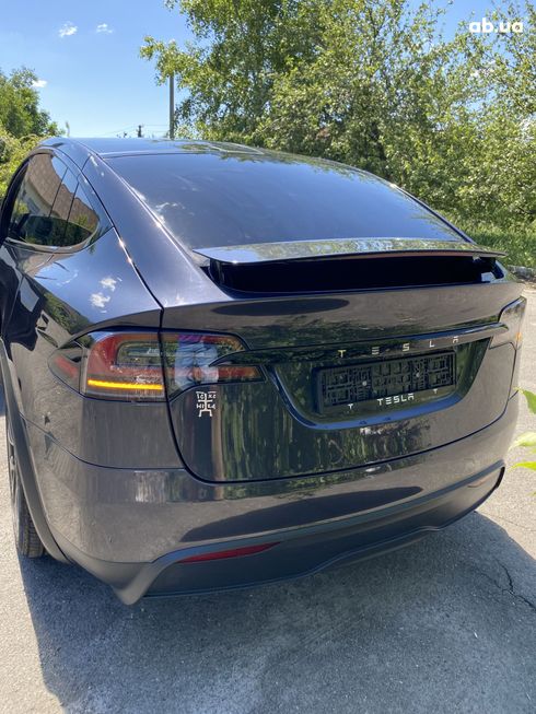 Tesla Model X 2024 серый - фото 6