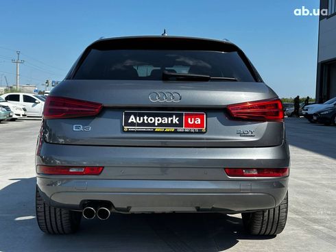 Audi Q3 2016 серый - фото 9
