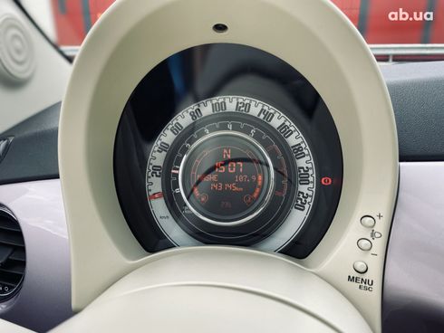 Fiat 500 2013 фиолетовый - фото 19
