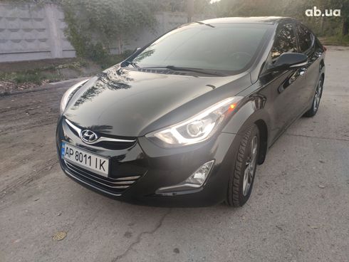 Hyundai Elantra 2015 черный - фото 5