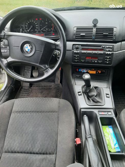 BMW 3 серия 2001 серебристый - фото 7