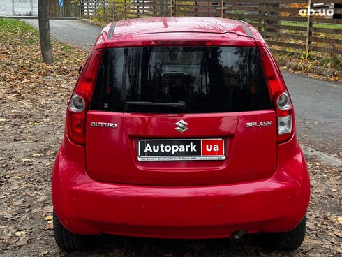 Suzuki Splash 2009 красный - фото 15