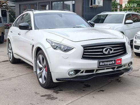 Infiniti FX-Series 2013 белый - фото 15