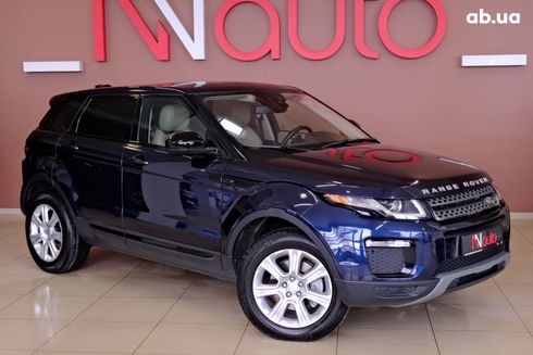 Land Rover Range Rover Evoque 2018 синий - фото 4