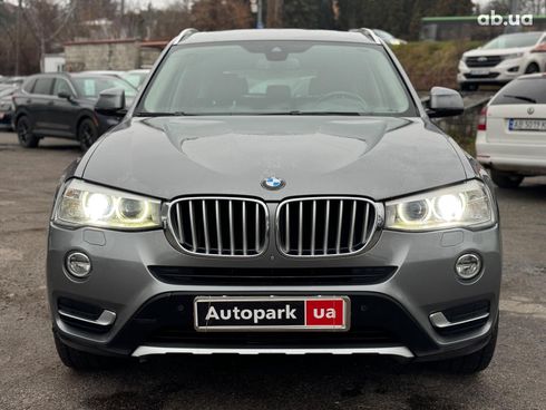 BMW X3 2017 серый - фото 2