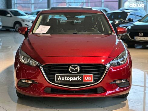 Mazda 3 2017 красный - фото 2