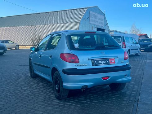 Peugeot 206 2005 серый - фото 8