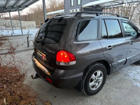 Hyundai Santa Fe 2005 серый - фото 2